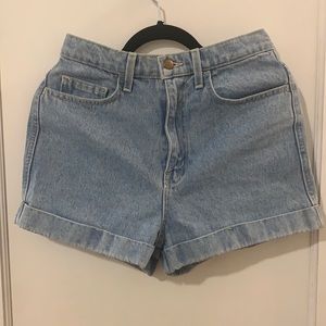 Jean shorts